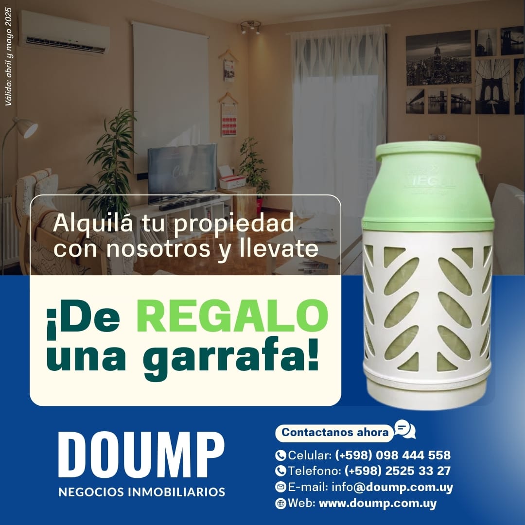 Alquilá tu propiedad con nosotros y llevate energía de regalo