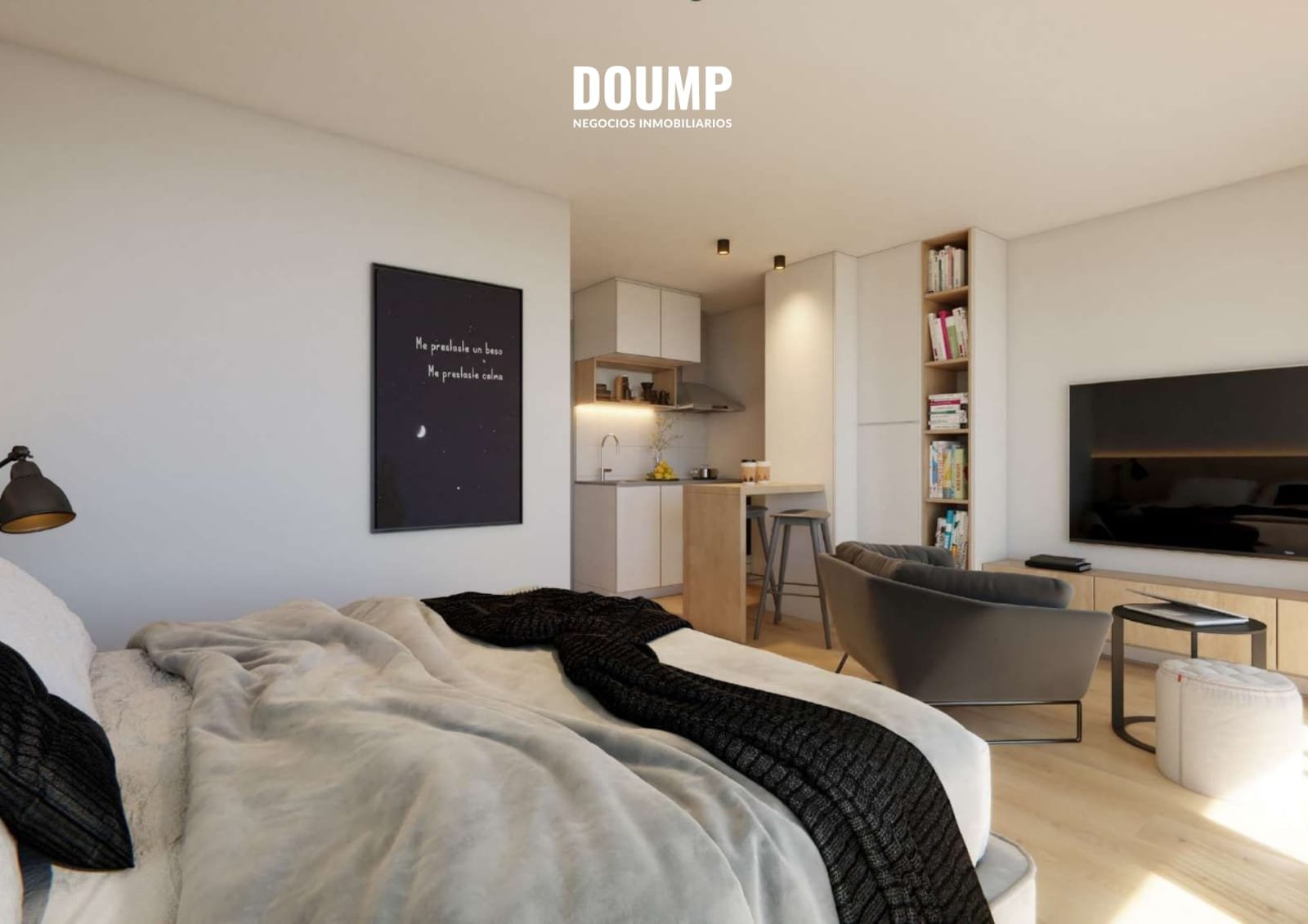 1 dormitorio, La Blanqueada, Bulevar Batlle y Ordoñez - Imagen 2