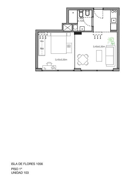 Muy iluminado con ventanales al frente y a 4 cuadras de la rambla - Imagen 2