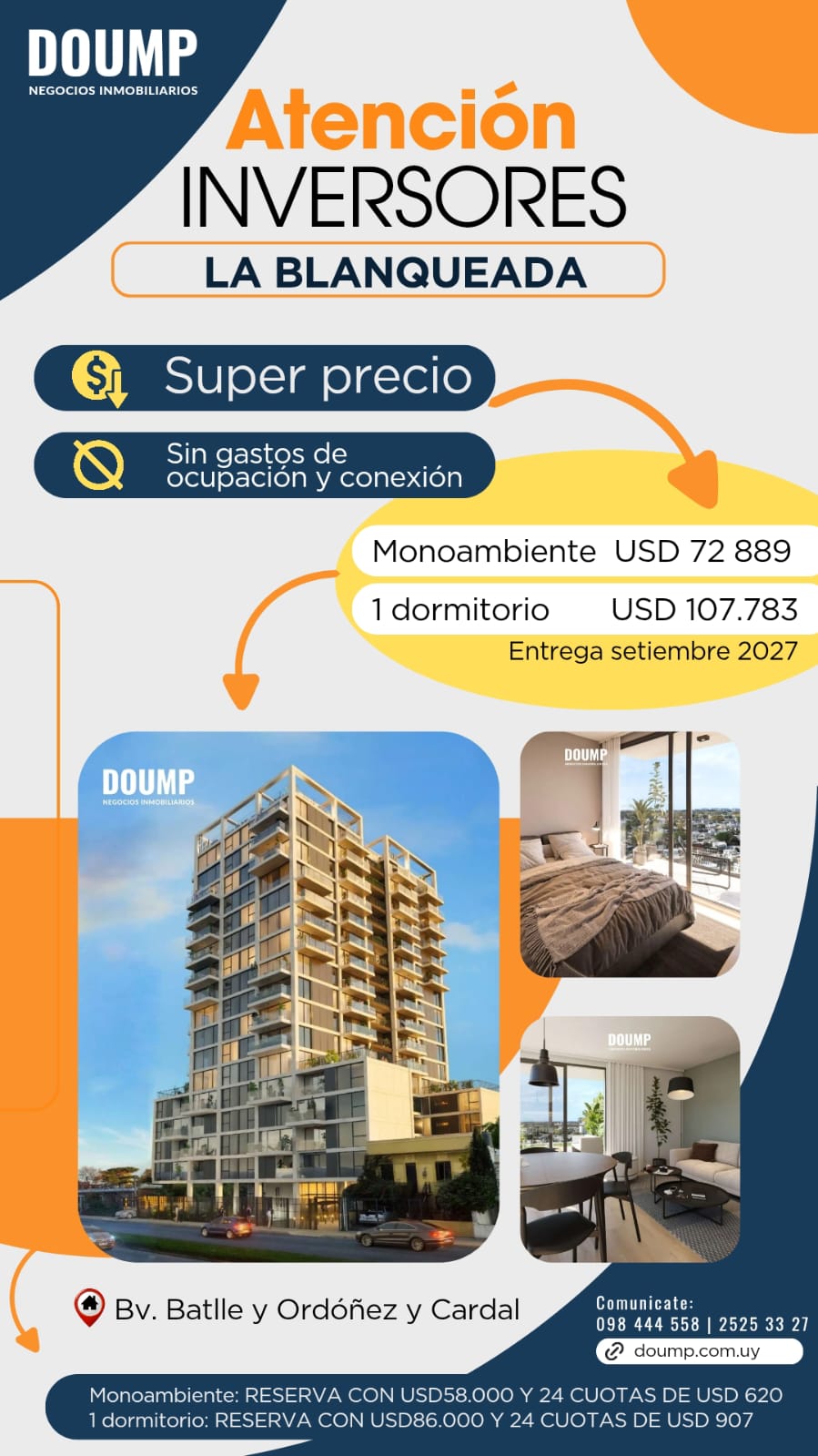Precio lanzamiento sin gastos de ocupación