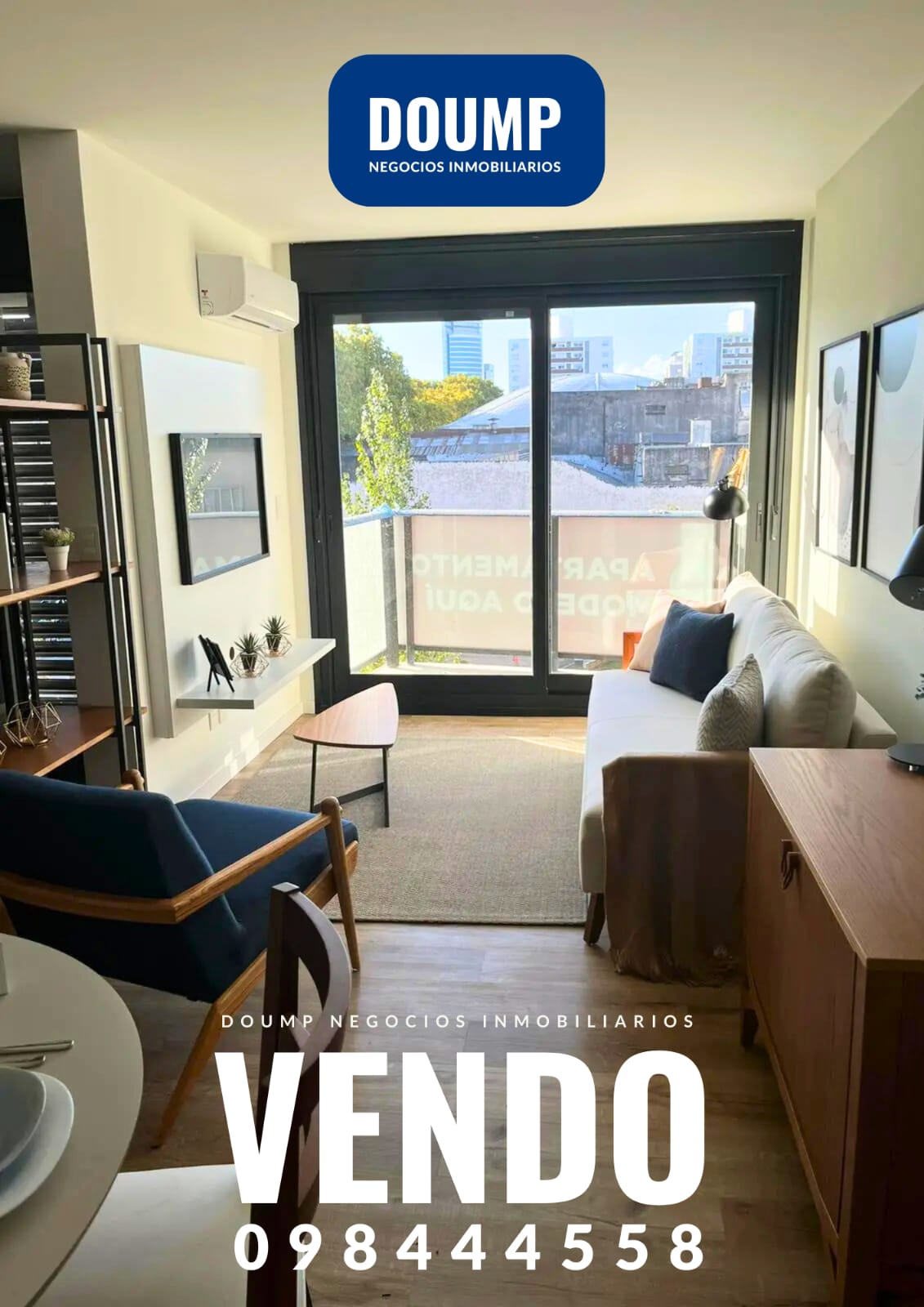 2 dormitorios en el centro, a metros de la rambla