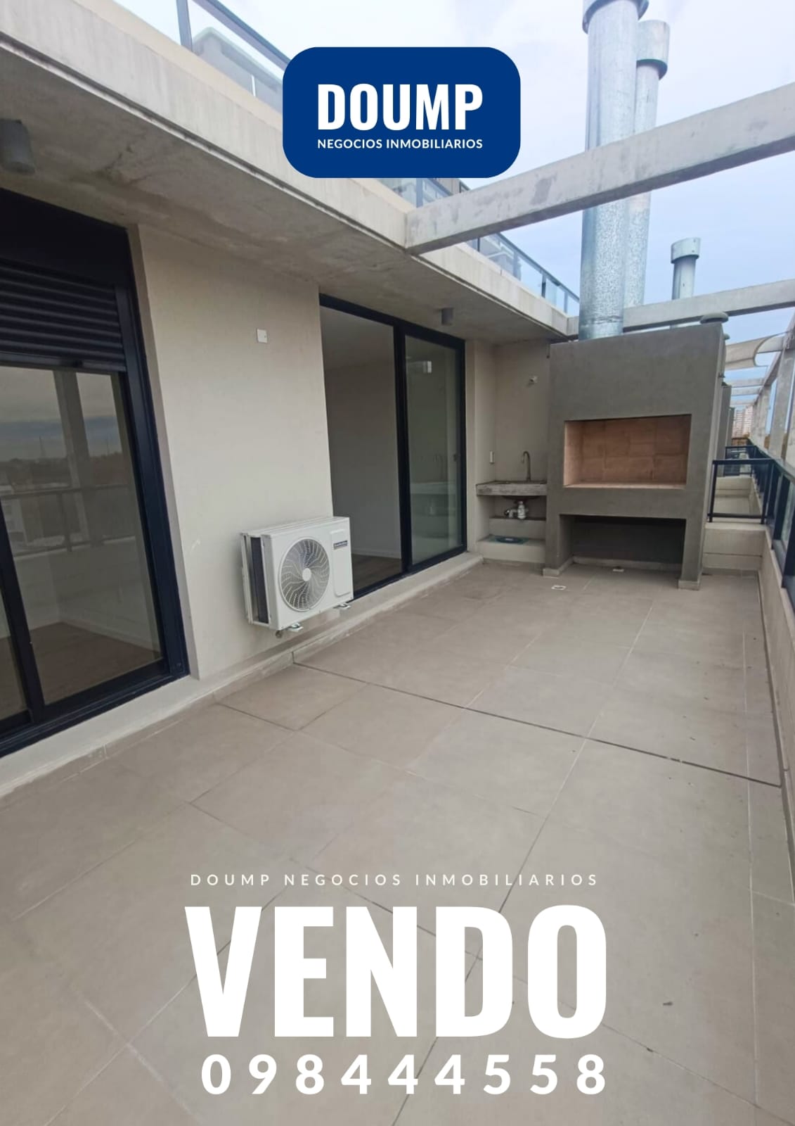 3 dormitorios + 2 baños + parrillero. Tres Cruces - Imagen 9