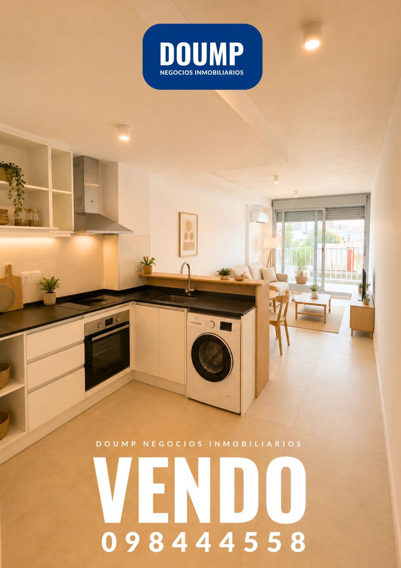 La Blanqueada, 1 dormitorio, 2do piso a estrenar - Imagen 2