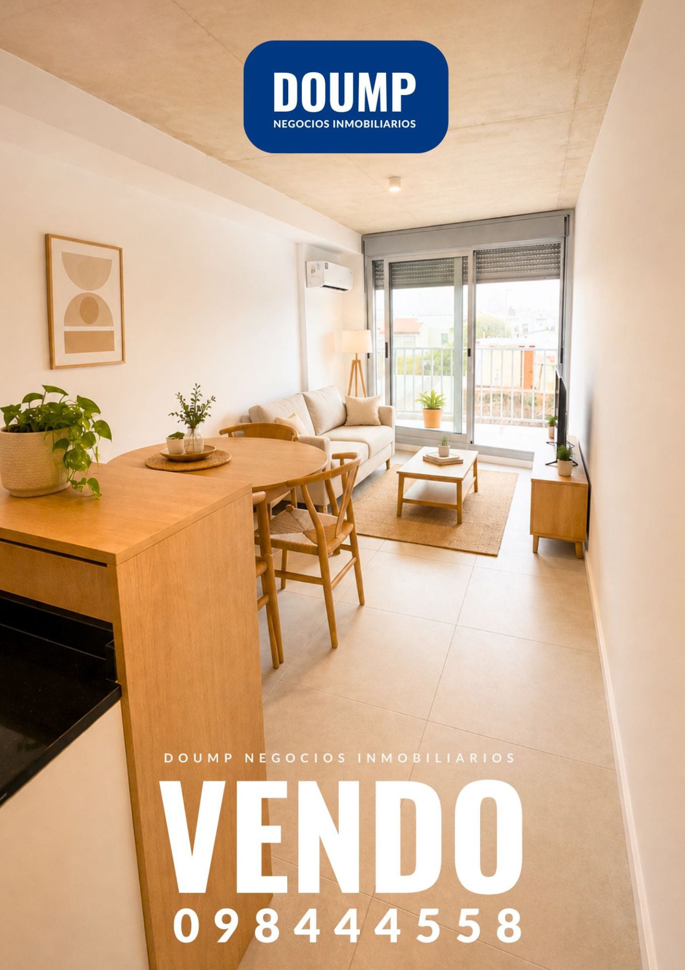 La Blanqueada, 1 dormitorio, 2do piso a estrenar