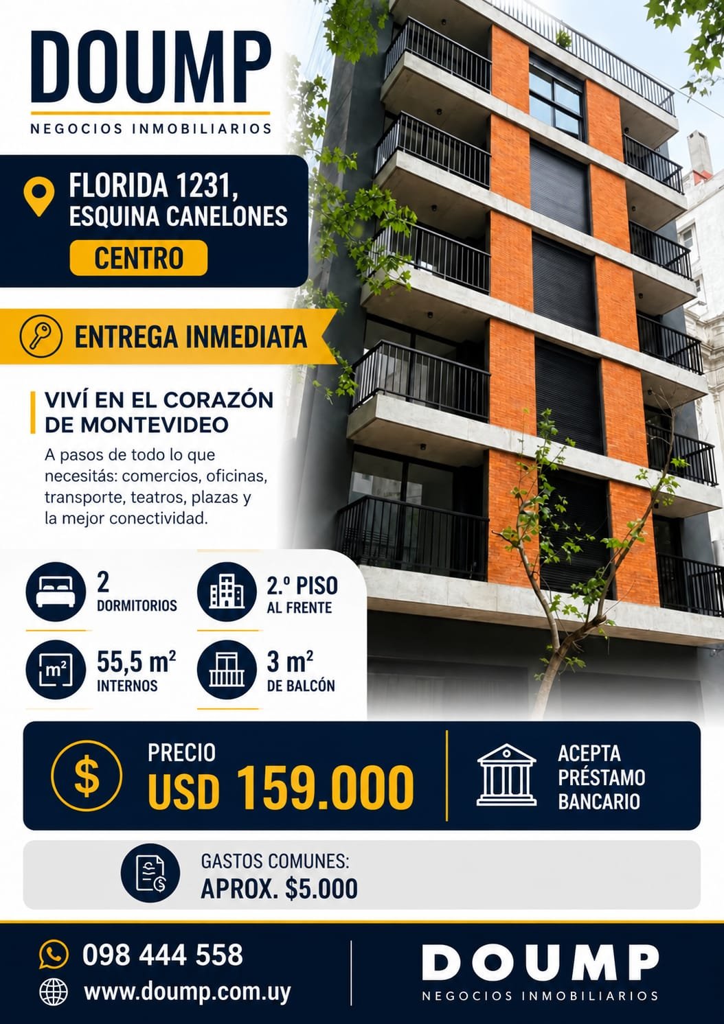 CENTRO, 2 dormitorios a estrenar, Florida 1231 - Imagen 13