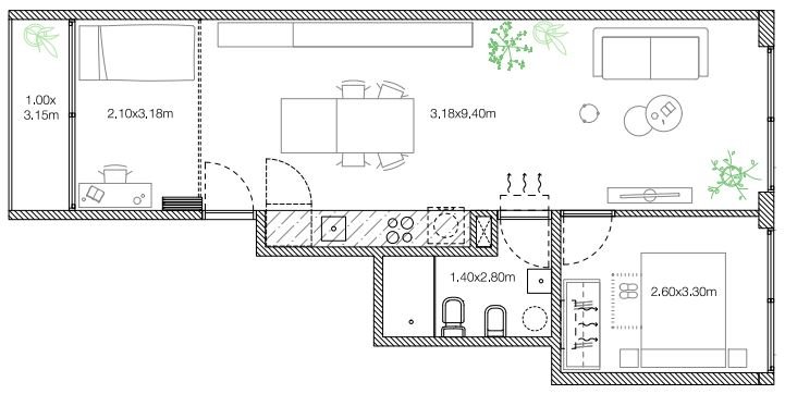 A 4 cuadras de la rambla de Palermo - Imagen 7