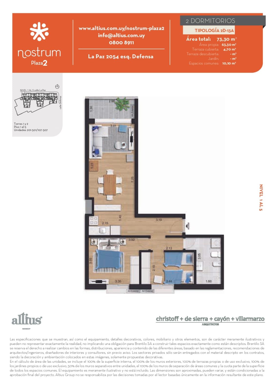 Con cochera y dos dormitorios - Imagen 26