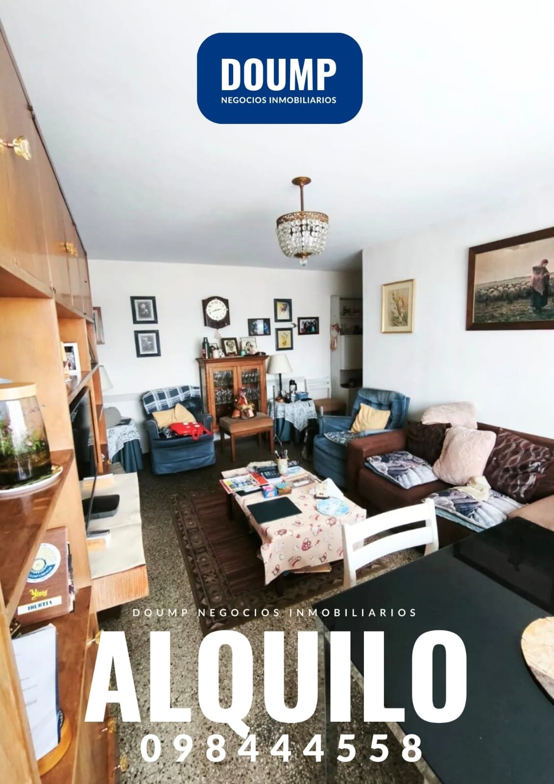 Alquiler apartamento 3 dormitorios + estacionamiento